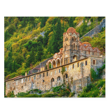Ruins in Mystras, Peloponnese, Greece - Jigsaw Puzzle