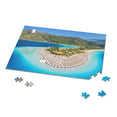 Sunny day - Blue lagoon in Oludeniz, Turkey - Jigsaw Puzzle