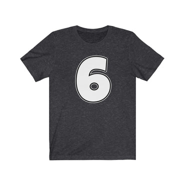 number 6 t shirt