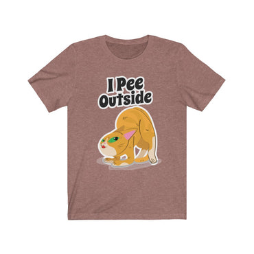 i pee outside t shirt