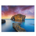 Coastal view with giant rocks - Jigsaw Puzzle