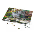 Motion waterfall - stream beauty - Forest in Thailand - Jigsaw Puzzle