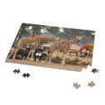 Giraffes in a safari park - Jigsaw Puzzle
