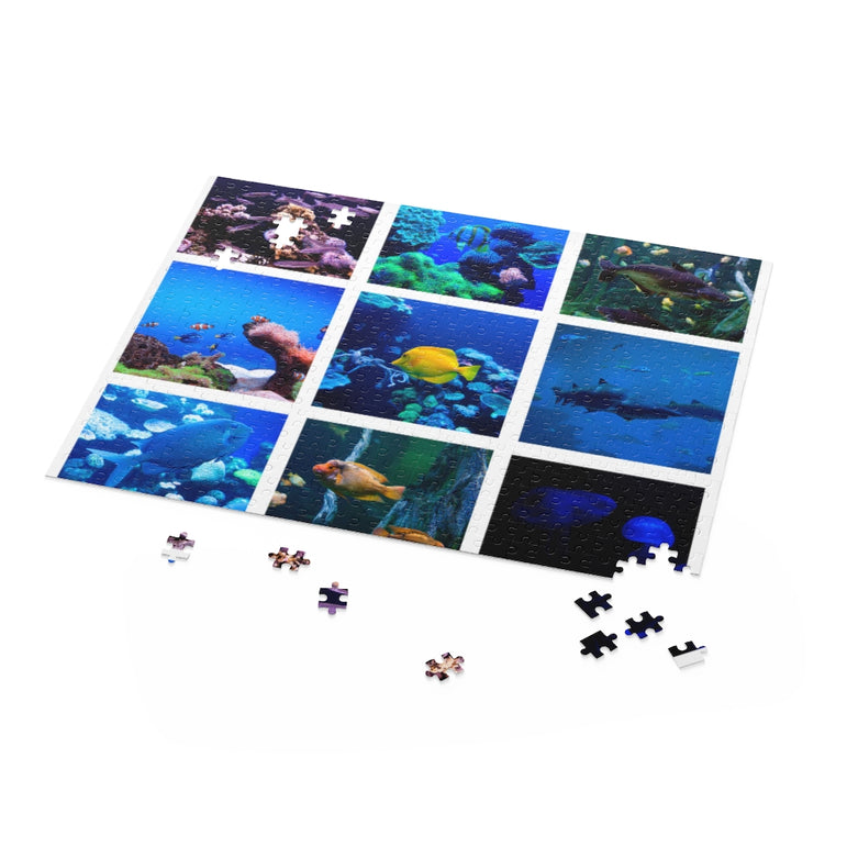 Underwater Collage - tropical fishes - Jigsaw Puzzle