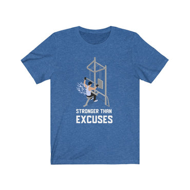 stronger than excuses t shirt