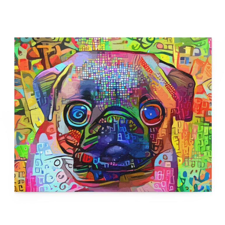 Cute Pug Dog - Jigsaw Puzzle