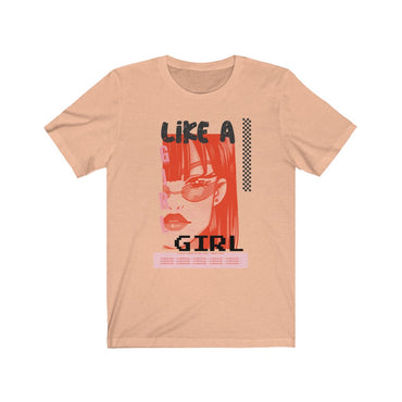 like a girl t shirt