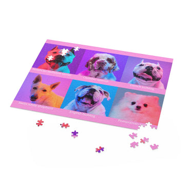 Collage - Popular Purebred Dogs - Jigsaw Puzzle