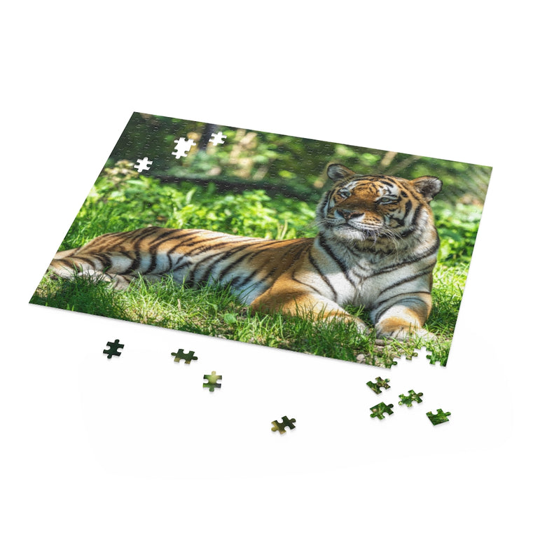 Biggest cat in the world - Siberian Tiger - Jigsaw Puzzle