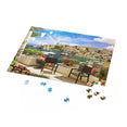 Mediterranean Bay Terrace - Jigsaw Puzzle