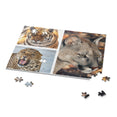 Tiger, jaguar and cougar in a collage - Jigsaw Puzzle