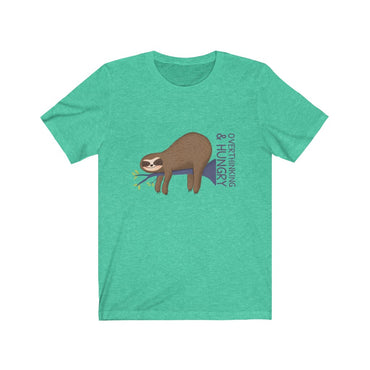 t shirt overthinking and hungry