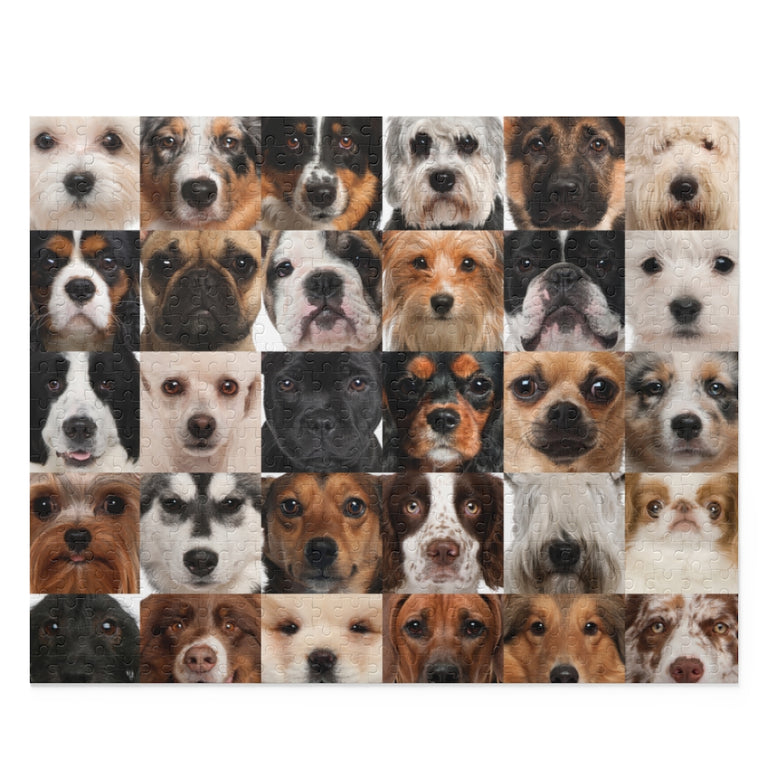 Collage - Dog Heads - Jigsaw Puzzle