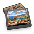 Beautiful view of the mediterranean bay - Jigsaw Puzzle