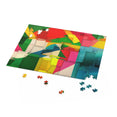 Corrugated colored cardboard - Jigsaw Puzzle