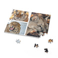 Tiger, jaguar and cougar in a collage - Jigsaw Puzzle