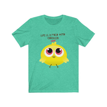 t shirt with chicken on it