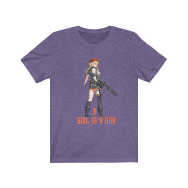 a girl is a gun t shirt