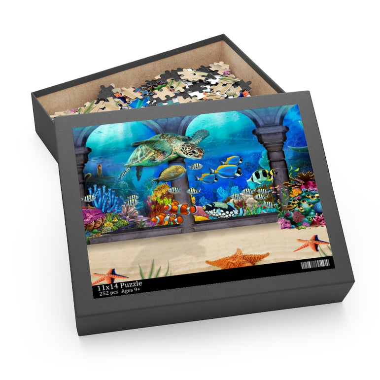 Fabulous underwater world - Jigsaw Puzzle