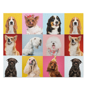 Collage of funny Dogs - Jigsaw Puzzle