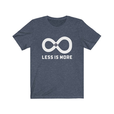 t shirt less is more