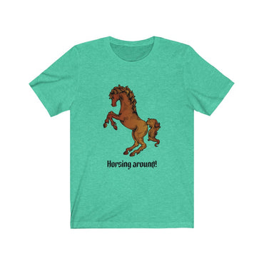 t-shirt with horses on it
