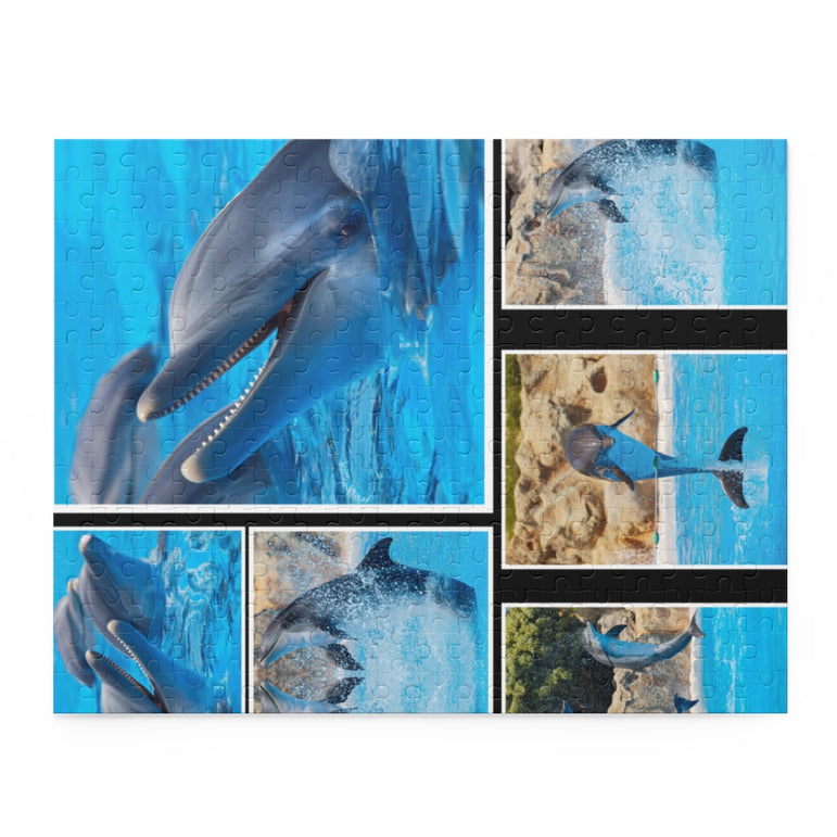 Collage - Dolphins - Jigsaw Puzzle
