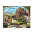 Collage - Garden, flowers and waterfalls - Jigsaw Puzzle