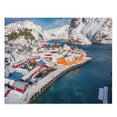 Norway, Europe - Morning scene of Lofoten Islands - Jigsaw Puzzle