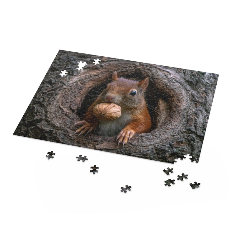 Eurasian red squirrel - Noord Brabant - Netherlands - Jigsaw Puzzle