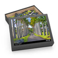 Palm Tree at Lion Castle in St Thomas Barbados - Jigsaw Puzzle
