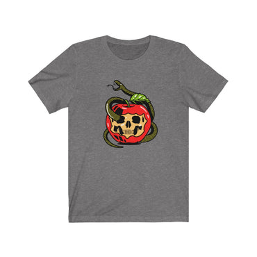 t shirt with apple on it