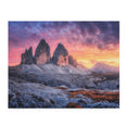 Tre Cime in Dolomites, Italy - Jigsaw Puzzle