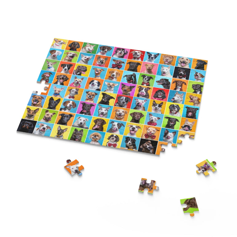 Cute group of dogs - Jigsaw Puzzle