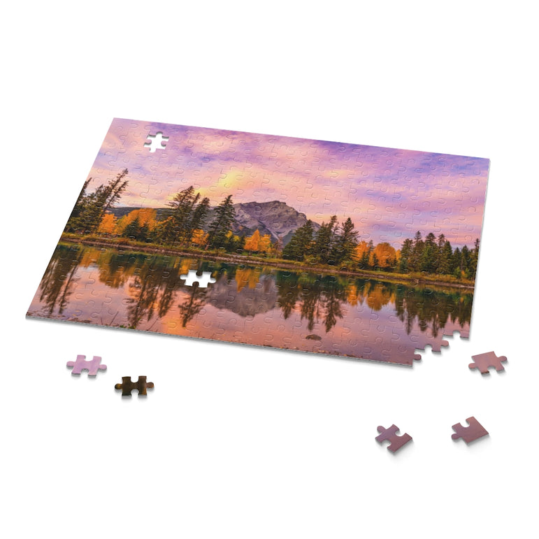 Banff National Park -  Bow River - Canadian Rockies - Jigsaw Puzzle