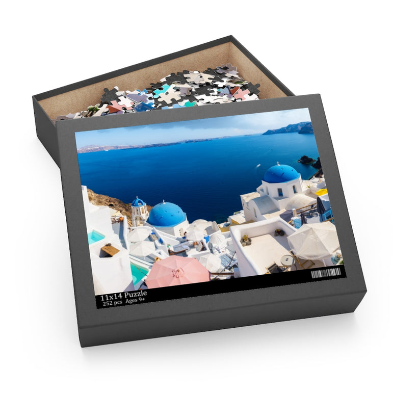 Oia village, Santorini Island, Greece - Jigsaw Puzzle