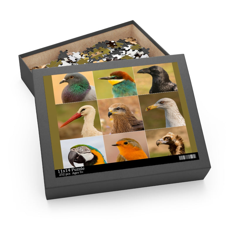 Different birds in freedom - Jigsaw Puzzle