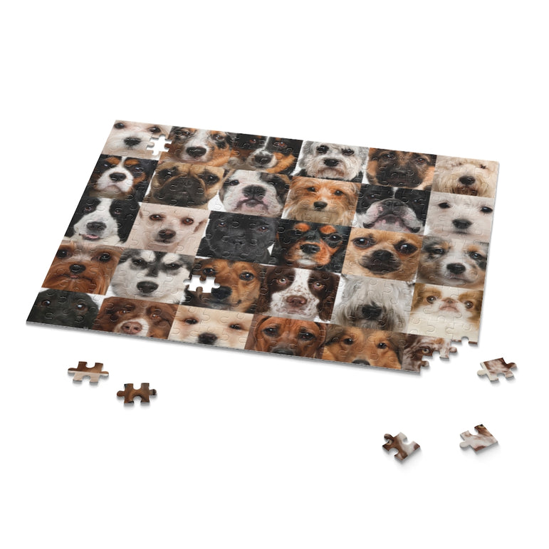 Collage - Dog Heads - Jigsaw Puzzle