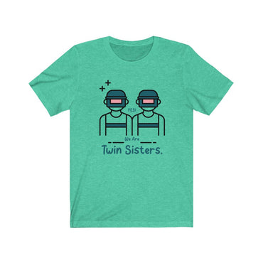 t-shirt for twin sisters