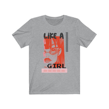 like a girl t shirt