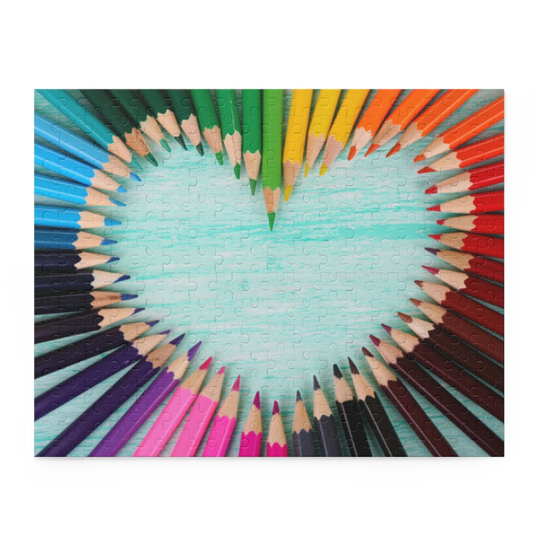 Pencil Heart Jigsaw Puzzle