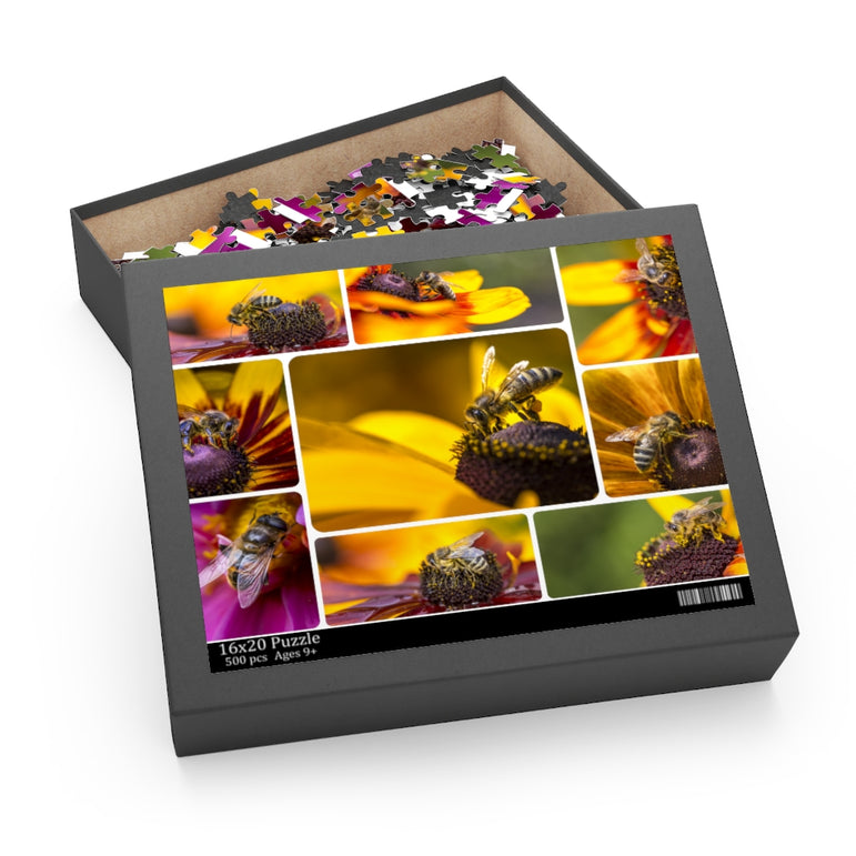 Western Honey Bee Collage - Jigsaw Puzzle