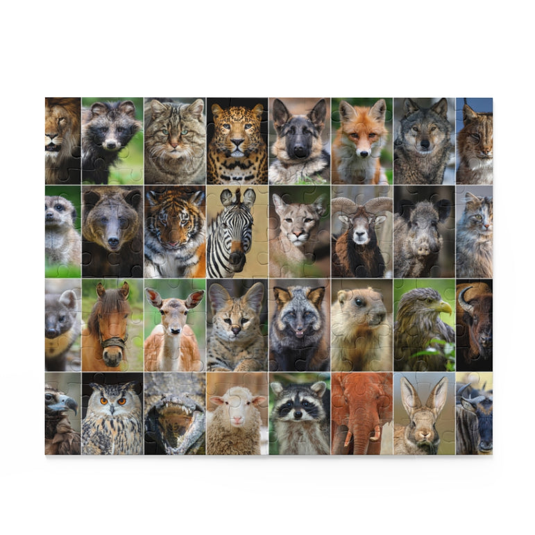 Collage - animals and birds - Jigsaw Puzzle