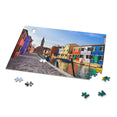 Traditional Fishing Town - Island near of Venice, Italy - Jigsaw Puzzle