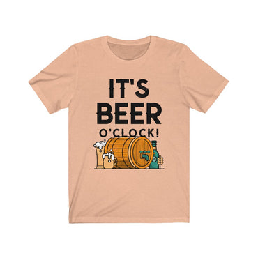 it's beer o'clock t shirt