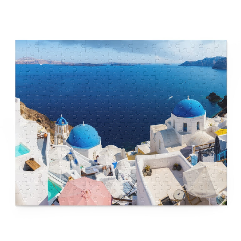 Oia village, Santorini Island, Greece - Jigsaw Puzzle