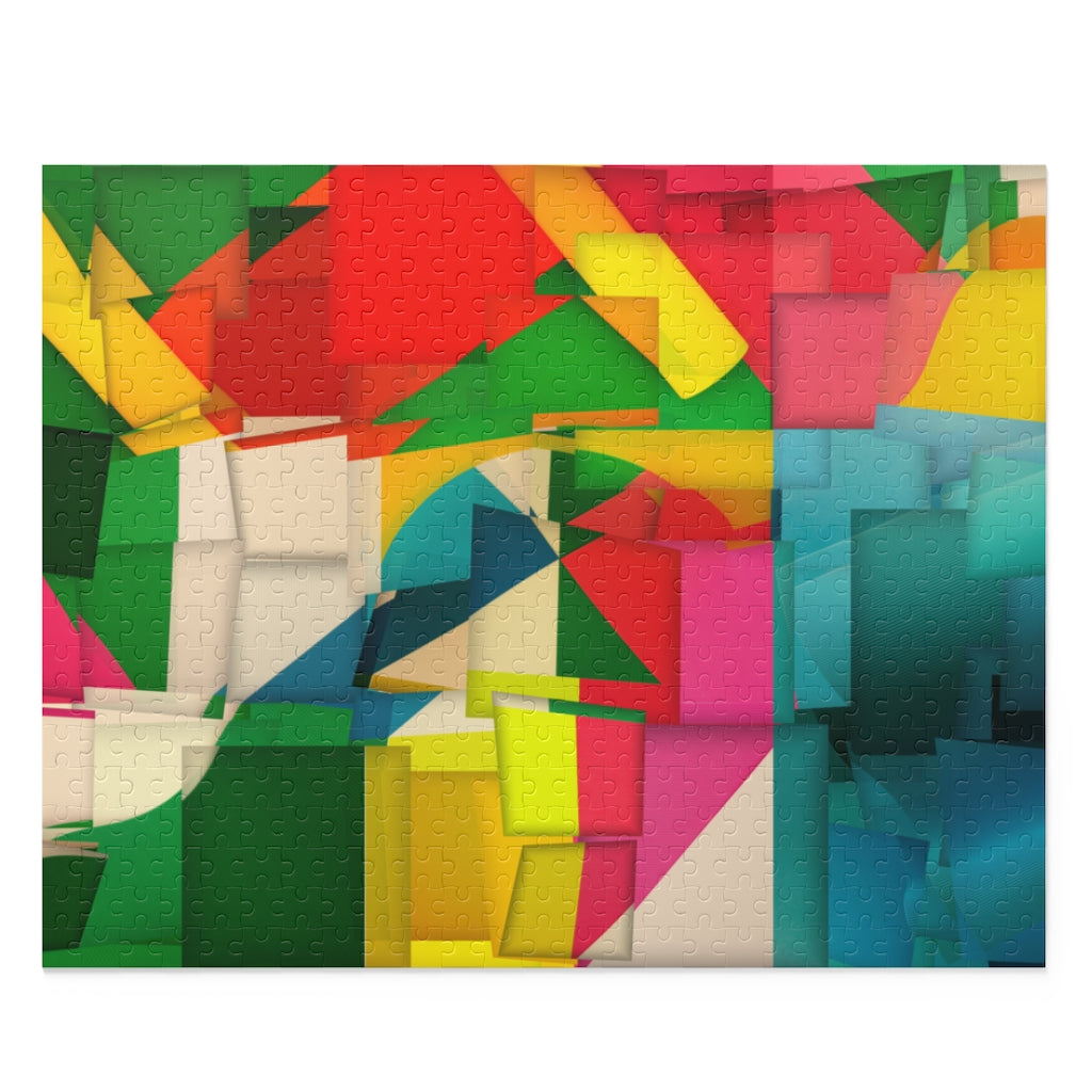 Corrugated colored cardboard - Jigsaw Puzzle