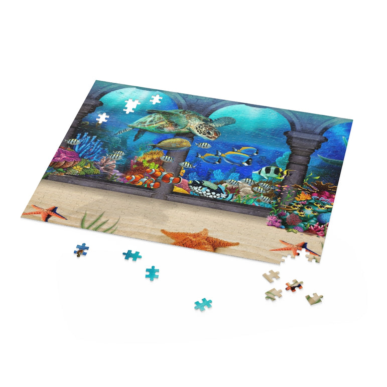 Fabulous underwater world - Jigsaw Puzzle