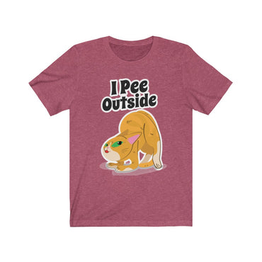 i pee outside t shirt
