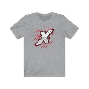 t shirt with x on it